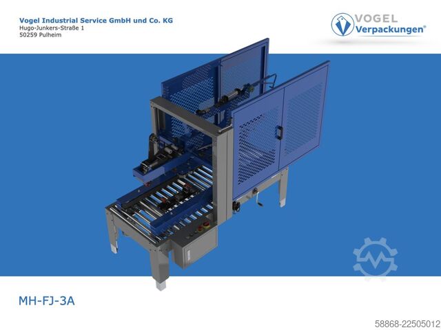 Kartonforseglingsmaskine Kartonverschließmaschine MH-FJ-3A