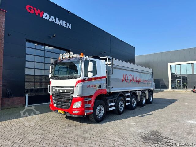 Skraldevogn Ginaf X6 5250 CSE 10x4 Hyva kipper 28 m3 Euro 6