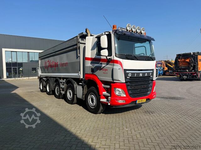 Skraldevogn Ginaf X6 5250 CSE 10x4 Hyva kipper 28 m3 Euro 6