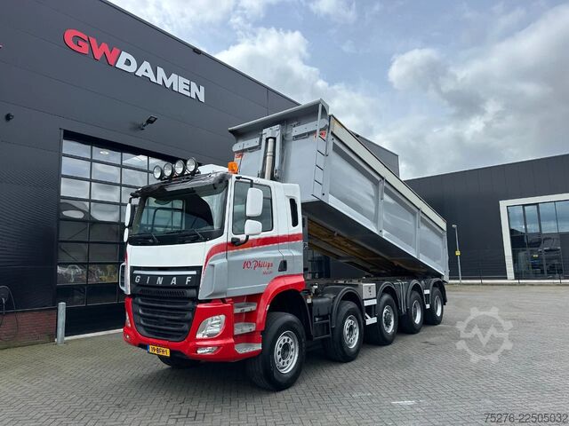 Skraldevogn Ginaf X6 5350 CTSE 10x6 AJK Kipper 26 m3 Euro 6