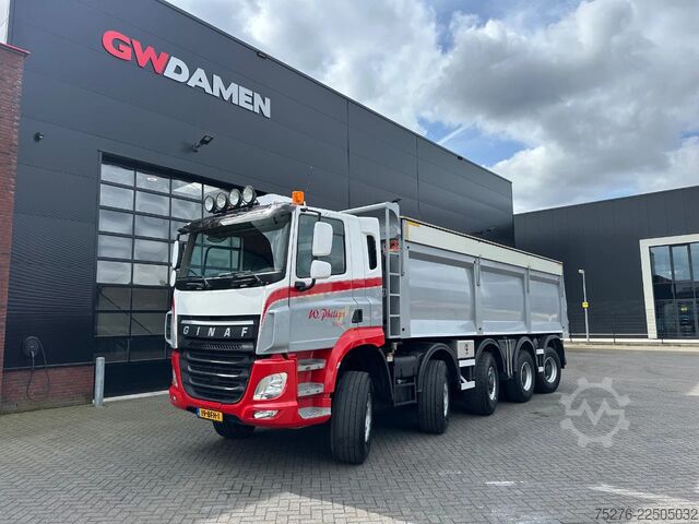 Skraldevogn Ginaf X6 5350 CTSE 10x6 AJK Kipper 26 m3 Euro 6