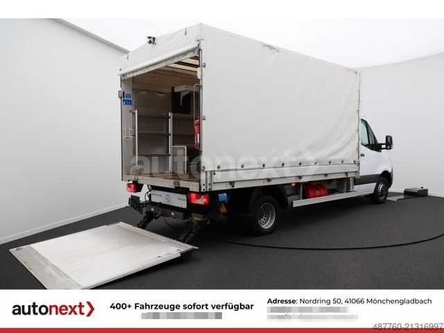 Curtain sider van MERCEDES-BENZ Sprinter 519 V6 MAXI *LBW+WERKSTATT+AHK* (1021)