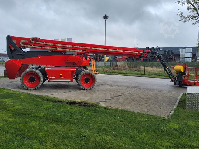 Scharnierende telescopische hoogwerker Magni DTB34RT