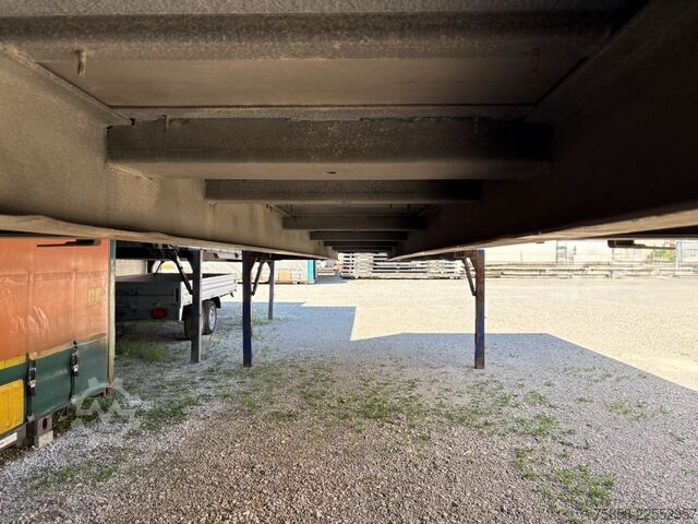 Cserélhető felépítmény platóval és ponyvával Wecon Wechselbrücke Verzinkt Edscha + Gardine