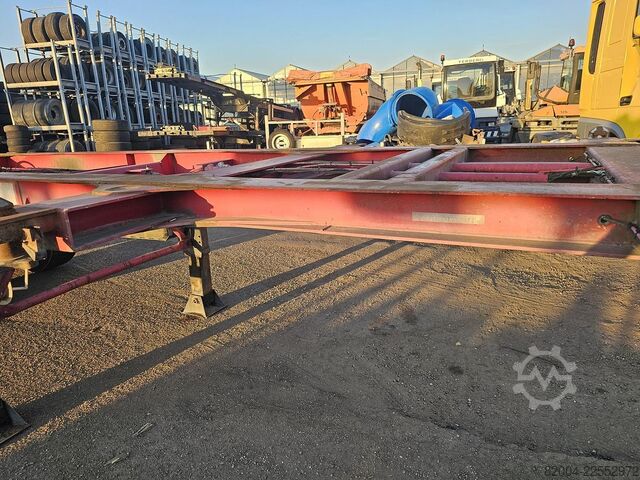 Kontejnerski transport BURG BPO 12-27 CCXGX-00/   FOOT/BPW DRUM/APK 13...