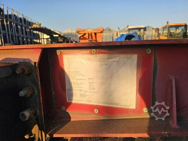 Kontejnerski transport BURG BPO 12-27 CCXGX-00/   FOOT/BPW DRUM/APK 13...