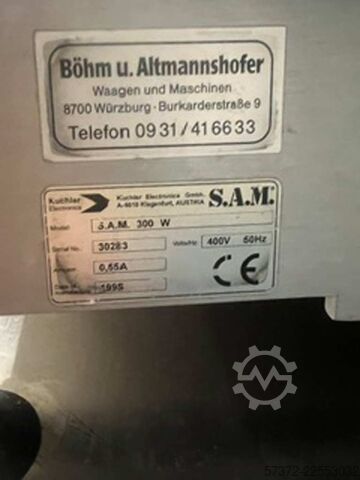 Aufschnittmaschine S.A.M. Kuchler Electronics 300 W