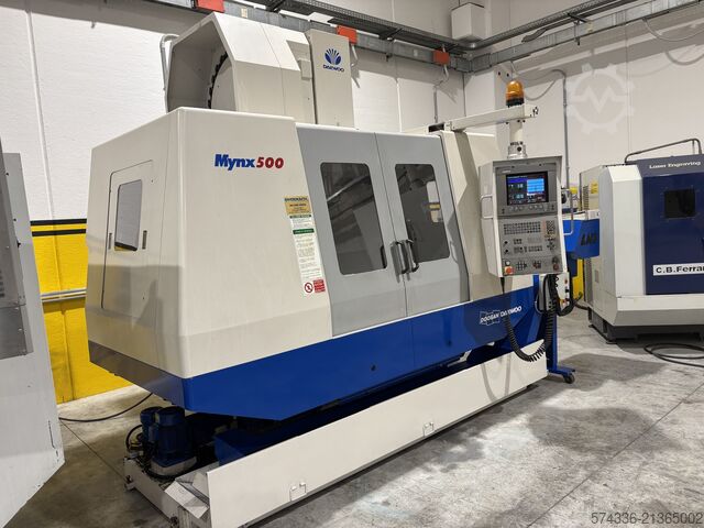 κατακόρυφο κέντρο κατεργασίας DAEWOO MYNX 500