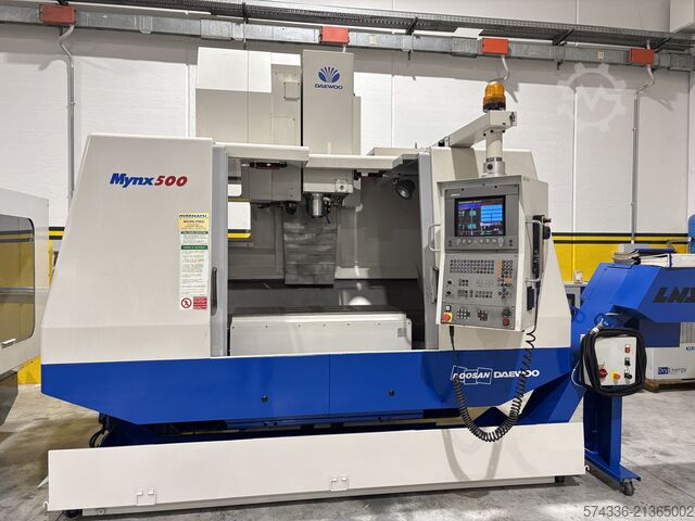 κατακόρυφο κέντρο κατεργασίας DAEWOO MYNX 500