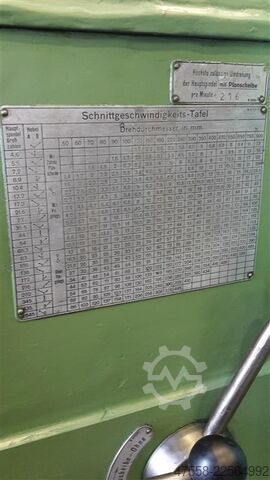 Leit- und Zugspindeldrehmaschine WMW-NILES DLZ 1200