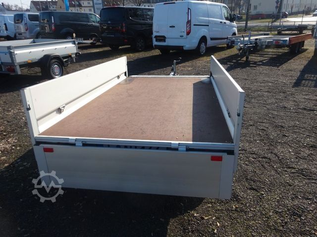 Autotrailer UNSINN FZ-TECHNIK UT 2512-7- 13 offner Kasten 100 KMH