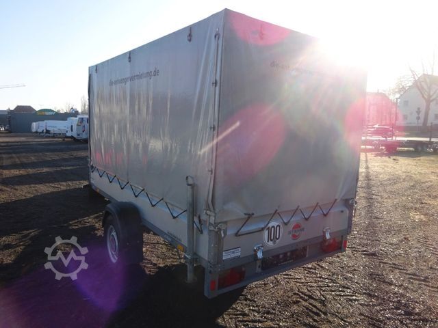 Open aanhangwagen met zeil STEMA ST 13-30-15.1 Pritsche Plane 100 KMH