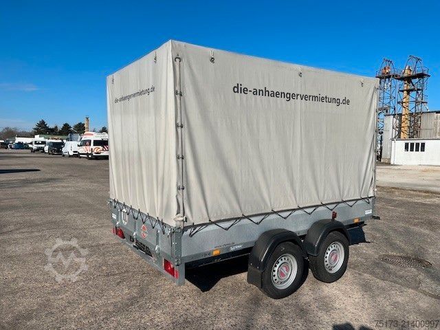 Open aanhangwagen met zeil STEMA SySTEMA ST 27-30-18.2 Pritsche Plane 100KMH 2700