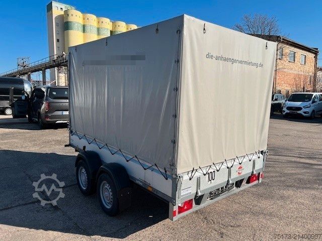 Open aanhangwagen met zeil STEMA SySTEMA ST 27-30-18.2 Pritsche Plane 100KMH 2700