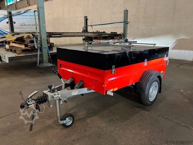 Koffer aanhanger STEMA Typ FT 8.5-20- 10.1 Deckel Eintracht Frankfurt F