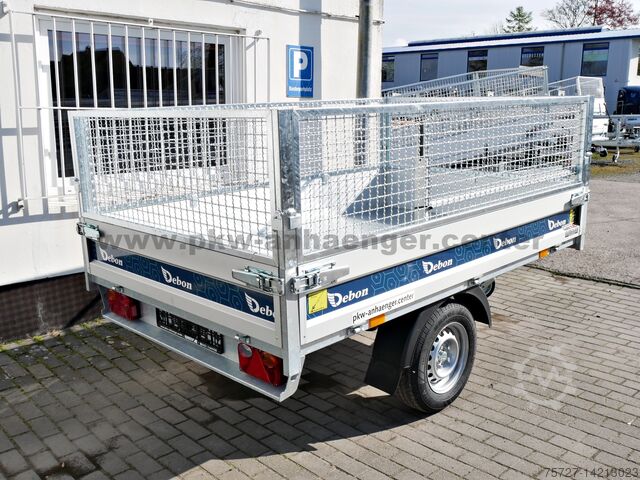 Kipper Cheval Liberté CHEVAL LIBERTE PW0LUX 1500kg 250x155x85cm Rückwärtskipper mit Gitteraufsatz