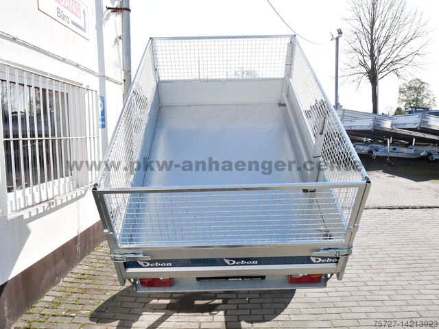 Kipper Cheval Liberté CHEVAL LIBERTE PW0LUX 1500kg 250x155x85cm Rückwärtskipper mit Gitteraufsatz