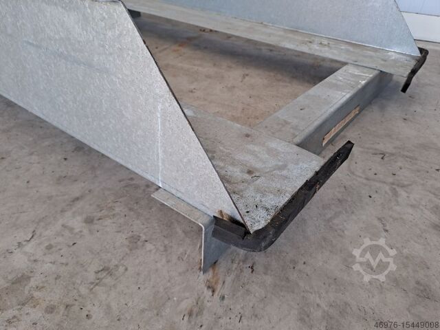 Hoogbouwmagazijn deep web Tiefenstegrahmen f. 1.200 mm Regal / lichte Stützweite: ca. 1.100 mm