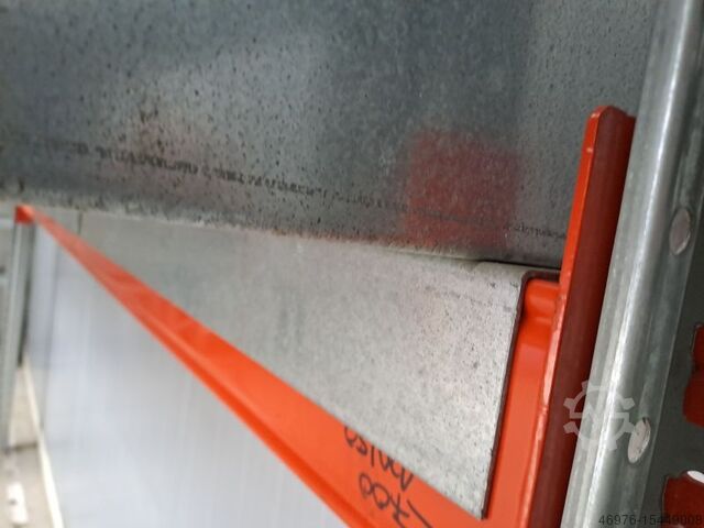 Hoogbouwmagazijn deep web Tiefenstegrahmen f. 1.200 mm Regal / lichte Stützweite: ca. 1.100 mm