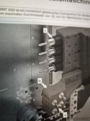 Automatisk CNC-drejebænk DMG MORI GILDEMEISTER SPRINT 32/5