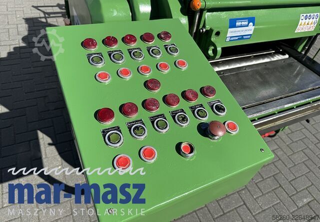 Breite Vierseitenhobelmaschine 800 mm Kupfermühle na 6 głowic