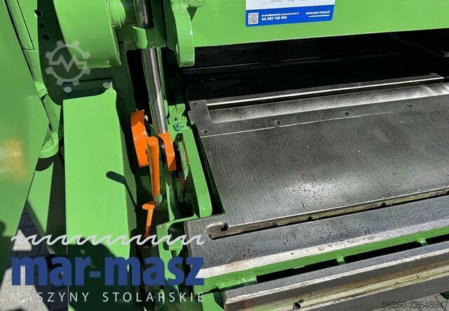 Breite Vierseitenhobelmaschine 800 mm Kupfermühle na 6 głowic