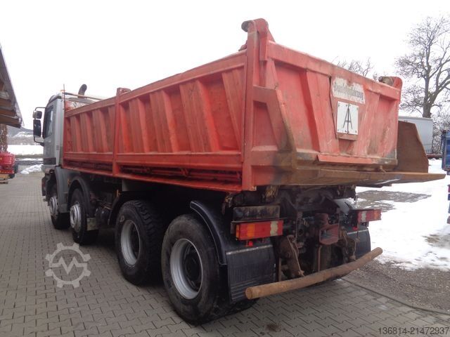 Basculantă MERCEDES-BENZ Actros 3240 8x4 Blatt Meiller 3-S-Kipper