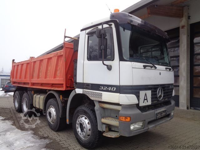Basculantă MERCEDES-BENZ Actros 3240 8x4 Blatt Meiller 3-S-Kipper