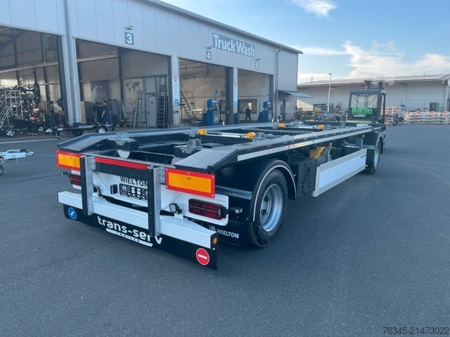Roll off trailer WIELTON PS-2P  Abrollcontainer-Anhänger 3 Stück