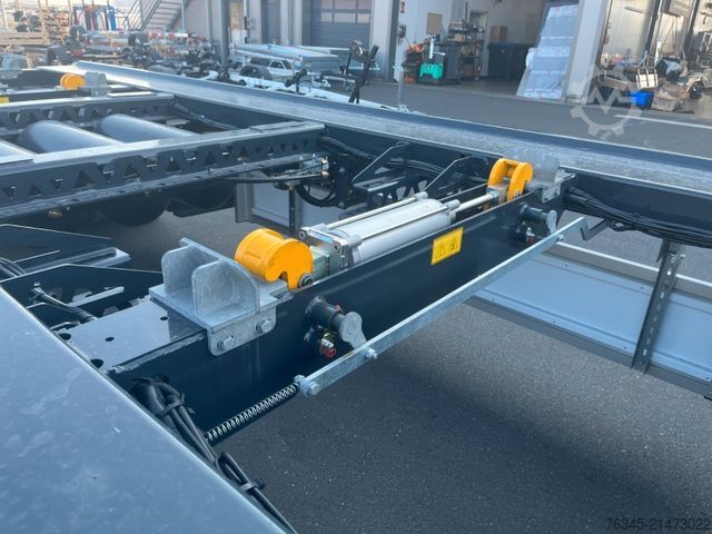 Roll off trailer WIELTON PS-2P  Abrollcontainer-Anhänger 3 Stück