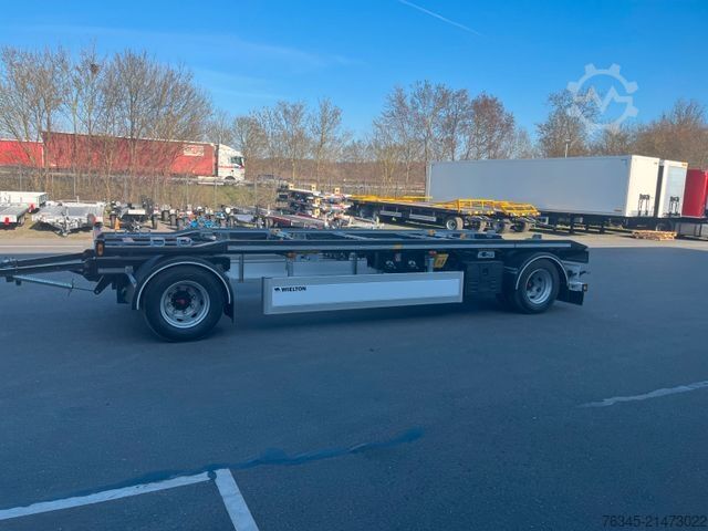 Roll off trailer WIELTON PS-2P  Abrollcontainer-Anhänger 3 Stück