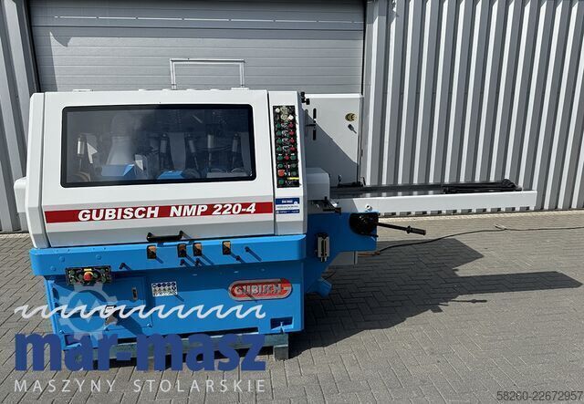 Dört taraflı planya makinesi 240 mm GUBISCH NMP 220/4