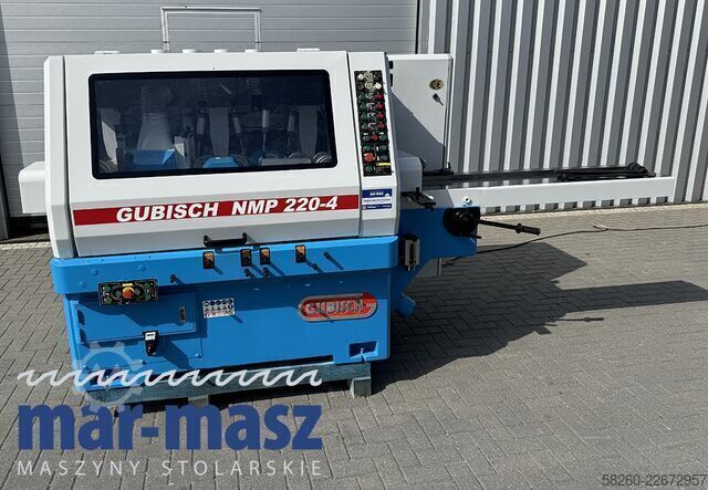 Dört taraflı planya makinesi 240 mm GUBISCH NMP 220/4