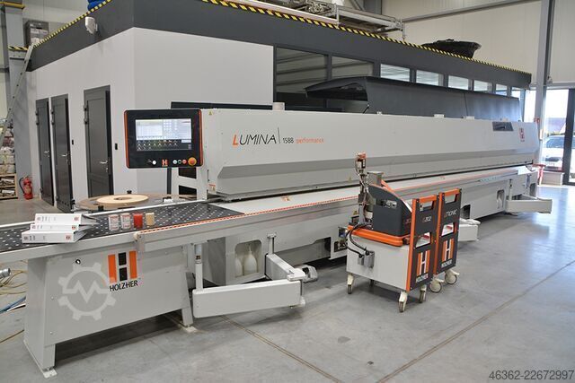 Mașină de aplicat canturi cu laser și adeziv PUR HOLZ-HER LUMINA 1588