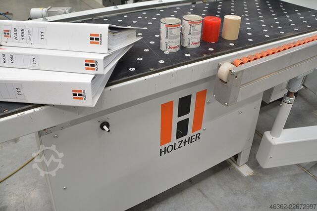 Mașină de aplicat canturi cu laser și adeziv PUR HOLZ-HER LUMINA 1588