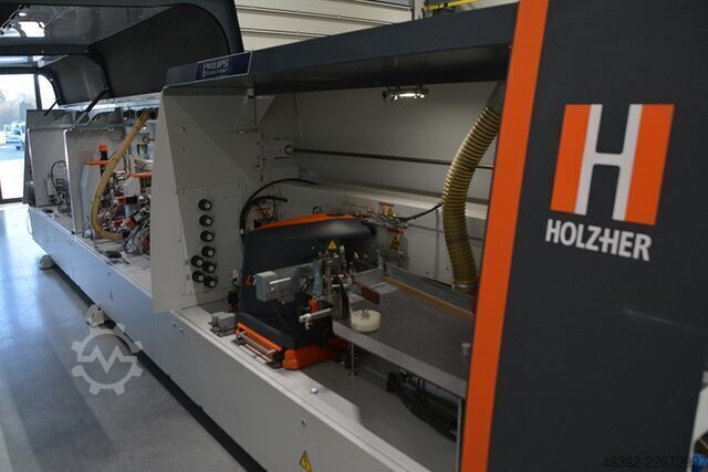 Mașină de aplicat canturi cu laser și adeziv PUR HOLZ-HER LUMINA 1588