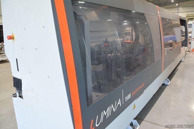 Mașină de aplicat canturi cu laser și adeziv PUR HOLZ-HER LUMINA 1588