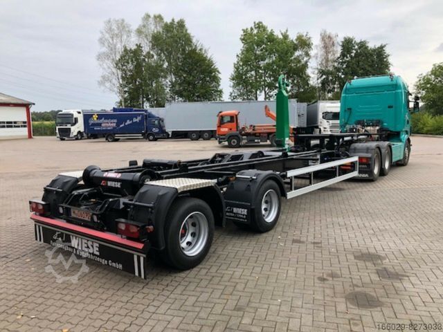 Yarı römork  Auflieger Abrollkipper Hakenlift Hooklift