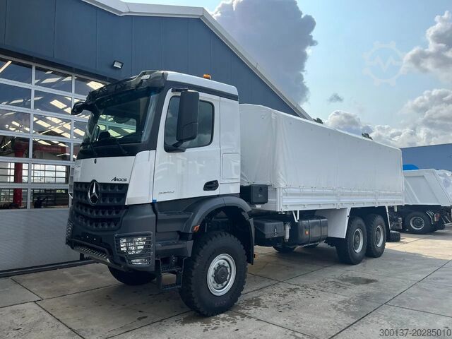 Presenning Mercedes-Benz Arocs 3340 A 6x6 Cargo Truck