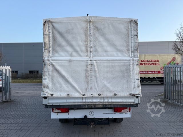 Transporter mit Pritsche & Plane MERCEDES-BENZ Sprinter 319 CDI V6 Pritsche+Plane/DoKa/Klima