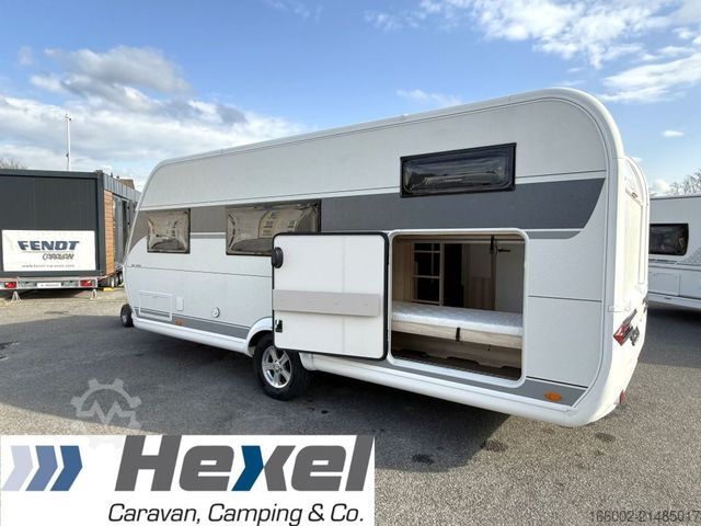 Wohnwagen HOBBY De Luxe 545 KMF Mod. 2026 ausgestellt Garage,