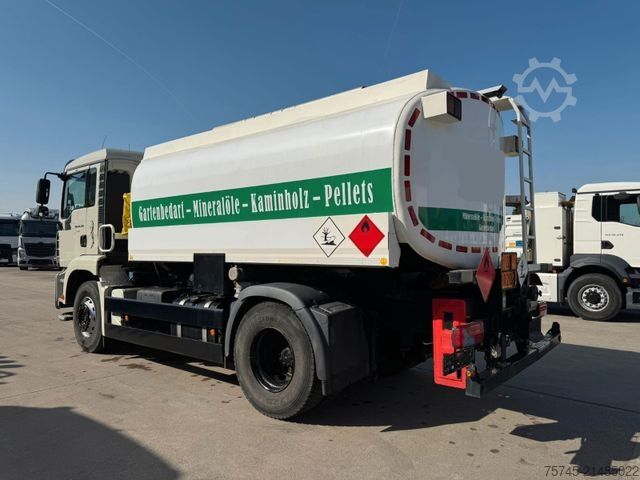 Camión cisterna MAN TGA 18.350 * ESTERER * OBEN UND UNTEN *ANALOG TA