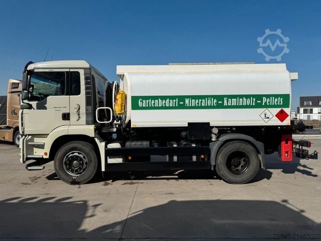 Camión cisterna MAN TGA 18.350 * ESTERER * OBEN UND UNTEN *ANALOG TA