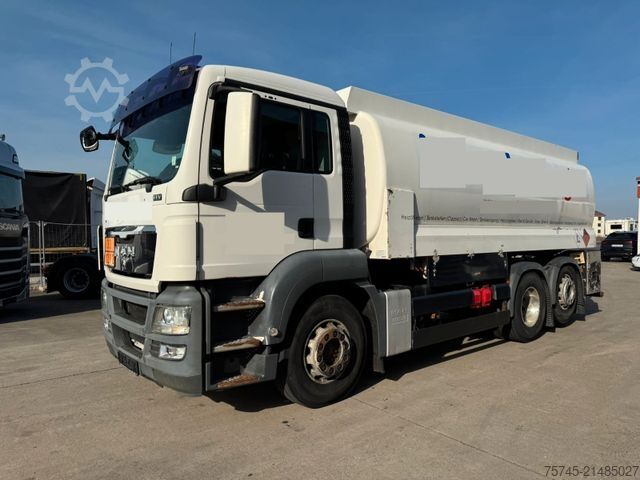 Camión cisterna MAN TGS26.360 * OBEN & UNTEN * 3 KAMMER * ALUFELGEN*