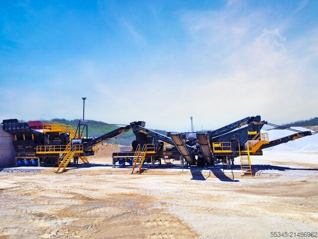 Drticí zařízení/mobilní drticí zařízení FABO Mobile Crushing Plant Mobile Jaw Crusher MCK-110