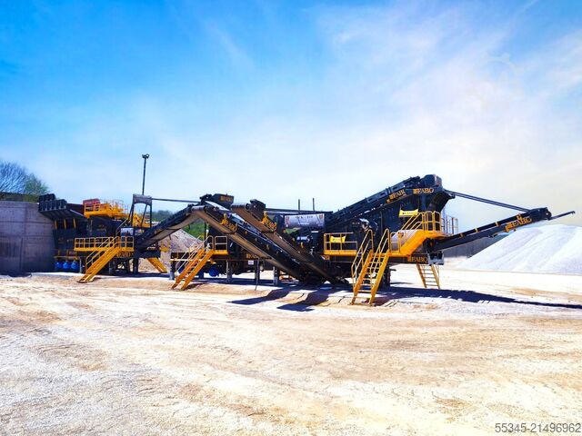 Drticí zařízení/mobilní drticí zařízení FABO Mobile Crushing Plant Mobile Jaw Crusher MCK-110