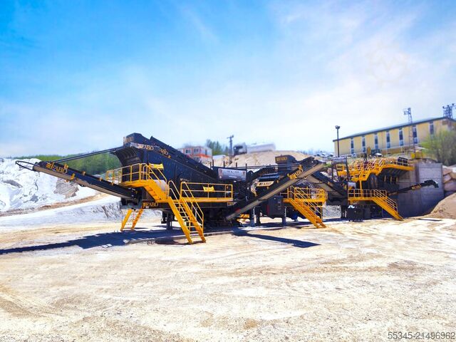 Drticí zařízení/mobilní drticí zařízení FABO Mobile Crushing Plant Mobile Jaw Crusher MCK-110