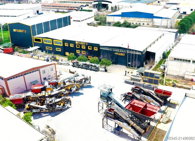 Drticí zařízení/mobilní drticí zařízení FABO Mobile Crushing Plant Mobile Impact Crusher FTI-130