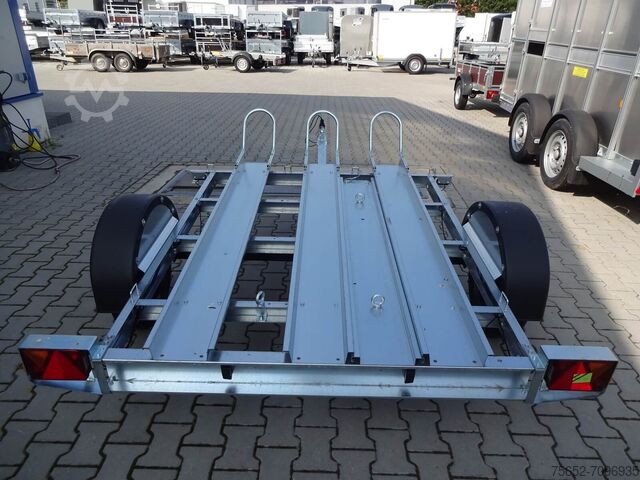 Przyczepa do motocyklu Neptun Moto PM3 für drei Motorräder 750kg GN202