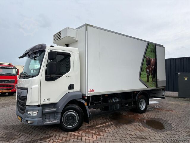 Koel-vriestransport DAF LF220FA + Thermo king + euro 6 + manual